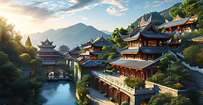 金典夕陽(yáng)：成(cheng)都-峨眉山(shān)-樂山(shān)大(da)佛