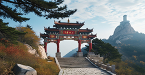 泰山(shān)-地下大(da)裂谷-皮影戲-岱廟雙高(gao)3日(ri)